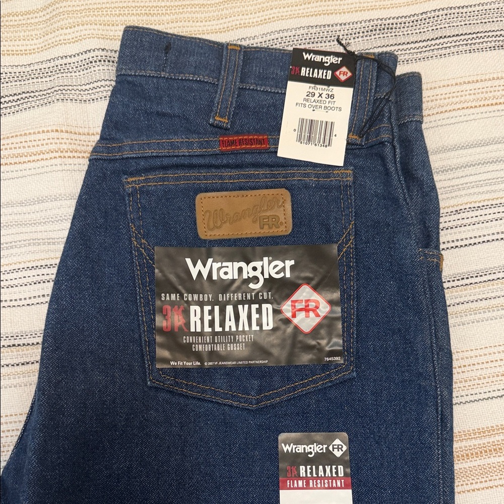 Wrangler Men's Relaxed Fit Denim Jeans